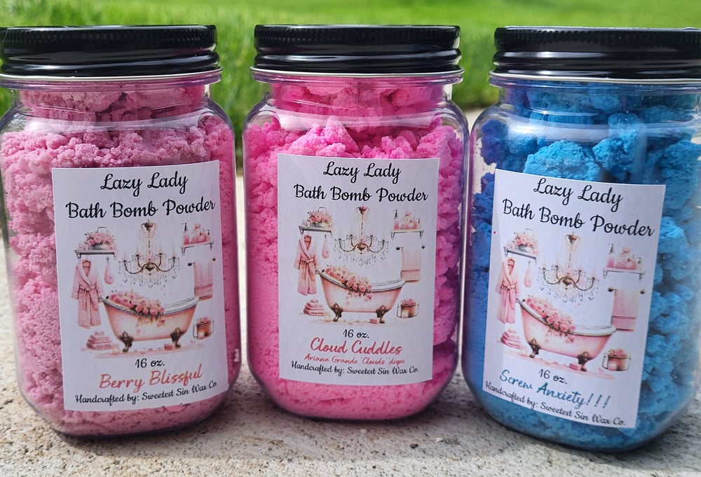 Image of Lazy Lady Bath Bomb Powders 