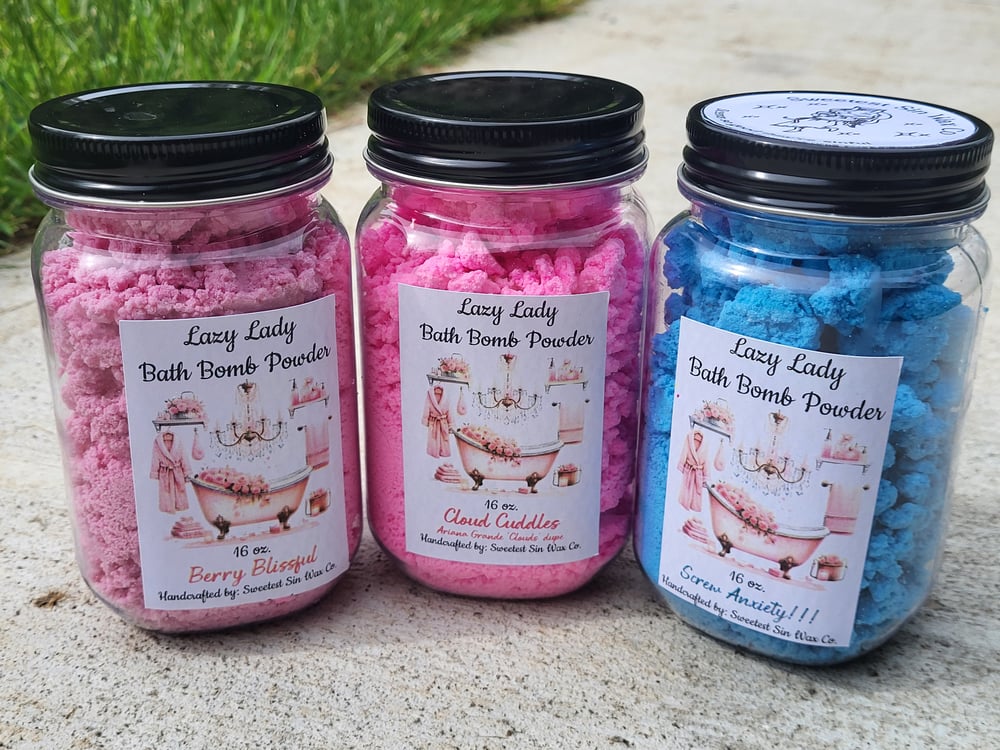 Image of Lazy Lady Bath Bomb Powders 