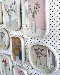 Image 6 of Window Thimbles – ceramic wallplate artwork