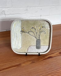 Image 2 of Little Pipes  – ceramic wallplate artwork