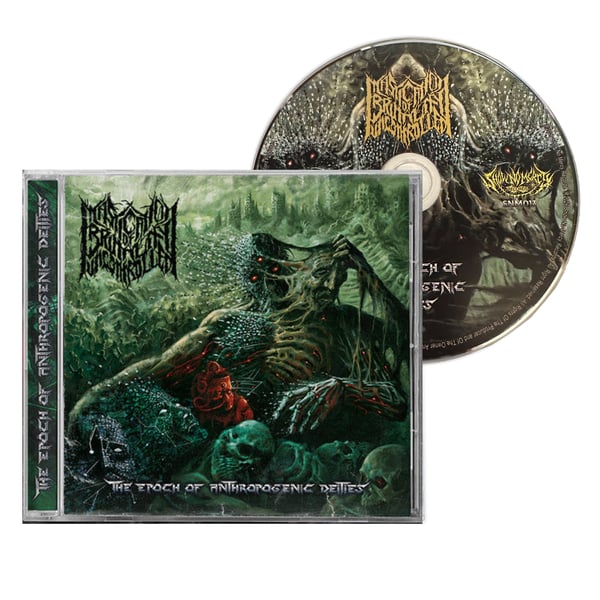 Image of MASTICATION OF BRUTALITY UNCONTROLLED "THE EPOCH OF ANTHROPOGENIC DEITIES" CD