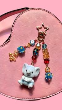 Baby elephant keychain