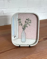 Image 2 of Window Thimbles – ceramic wallplate artwork