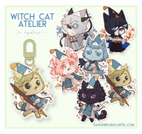 Image 1 of Witch Cat Atelier - Keychains