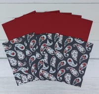 Image 5 of Patriotic Floral Card Making Kit for Adults to DIY 6 4th of July Greeting Cards