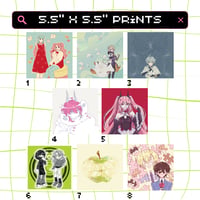 5.5" x 5.5" Prints