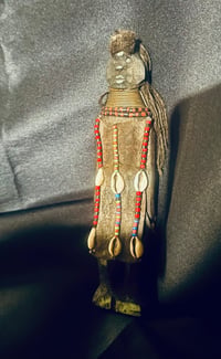 Image 3 of Antique Voodoo Guardian Poppet From New Orleans Witch Collection
