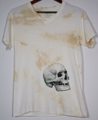 Image 1 of Cafe Con Leche II Silkscreen Skull Tee (One of a Kind)