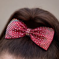 Image 1 of Rhinestone Bow No Tail