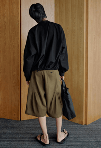Image 2 of THE IDIOT Pocket Shorts Moss Green