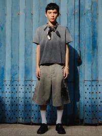 Image 3 of THE IDIOT Buckle Shorts Grey
