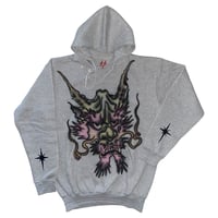 Image 1 of pink dragon hoodie