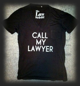 Image of Call My Lawyer Men's-V / T