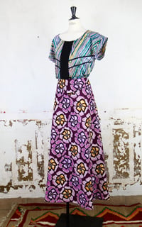 Image 1 of Jupe LOUISE violette 