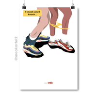 Image 1 of Sneakers ‘N Sex 3 (Minimalist Version) “Knocking” Poster