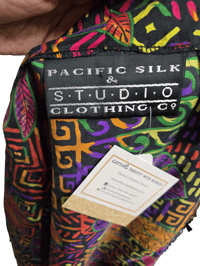 Image 8 of Colorful Silk Wrap Sarong Skirt