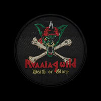 RUNNING WILD - DEATH OR GLORY PATCH