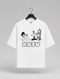 Image 1 of XXIV - T-shirt Oversize Blanc