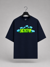 XXIV - T-shirt oversize marine