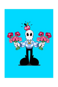 Mémento flowers - Carte D'art
