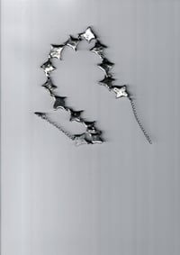 Image 1 of spike choker & braclet
