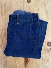 Image 1 of RRL INDIGO COTTON LINEN CHINO