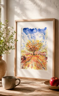 Image 2 of The New Inn Apple Tree - Fine Art Print