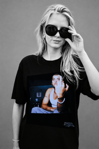 Image 8 of EMINEM Flicking the Bird! Iconic LIMITED EDITION high quality black box tees. 
