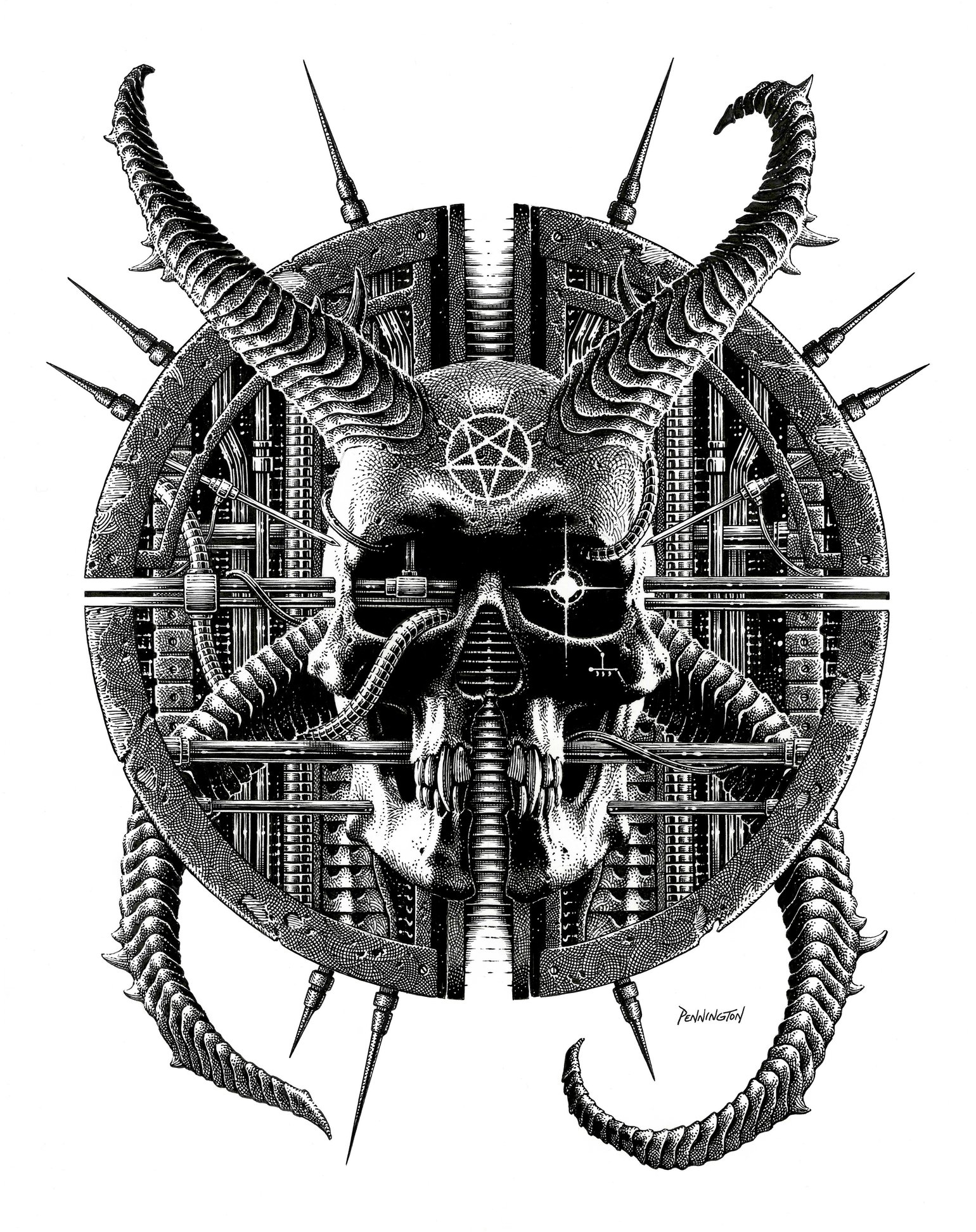 Image of Futura Diabolica (original drawing)