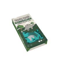 Image 3 of Lunch Punch 2 PC sandwich cutters in box dinosaur