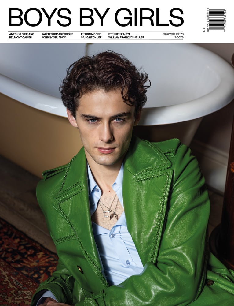 Image of PRE-ORDER: BOYS BY GIRLS ISSUE 20 | ROOTS | PRINT ISSUE | WILLIAM FRANKLYN-MILLER COVER