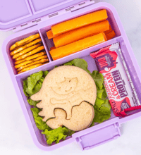 Image 2 of Lunch Punch 2 PC sandwich cutters in box Mermaid