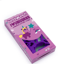 Image 1 of Lunch Punch 2 PC sandwich cutters in box Unicorn