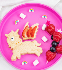 Image 3 of Lunch Punch 2 PC sandwich cutters in box Unicorn