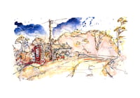 Image 5 of The Old Phone Box, Minterne Magna - Fine Art Print
