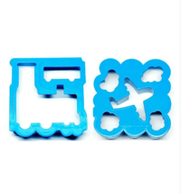 Image 4 of Lunch Punch 2 PC sandwich cutters in box Transit