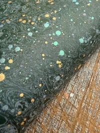 Image 6 of One of a kind hand marbled paper 'Titania' 