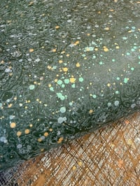 Image 7 of One of a kind hand marbled paper 'Titania' 
