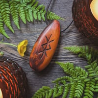 Image 3 of Saxon Yew Safe Travel Amulet (PE1999)