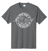 Image 2 of IT'S A PITTIE RESCUE LOGO TALL ADULT T-SHIRT