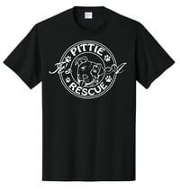 Image 1 of IT'S A PITTIE RESCUE LOGO TALL ADULT T-SHIRT