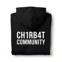 CH1RB4T Black Hoodie