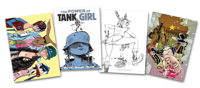 Image 3 of TANK GIRL MOTHERLOAD - TRIPLE OMNIBUS SLIPCASE EDITION - SIGNED with BONUS CARDS 