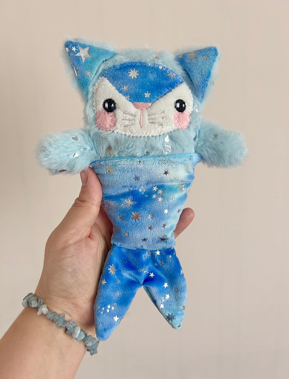 Image of OOAK Skye the Baby Purrmaid (11 inches)