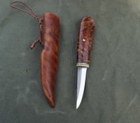 Image 4 of Puukko Knife 52100 Blade