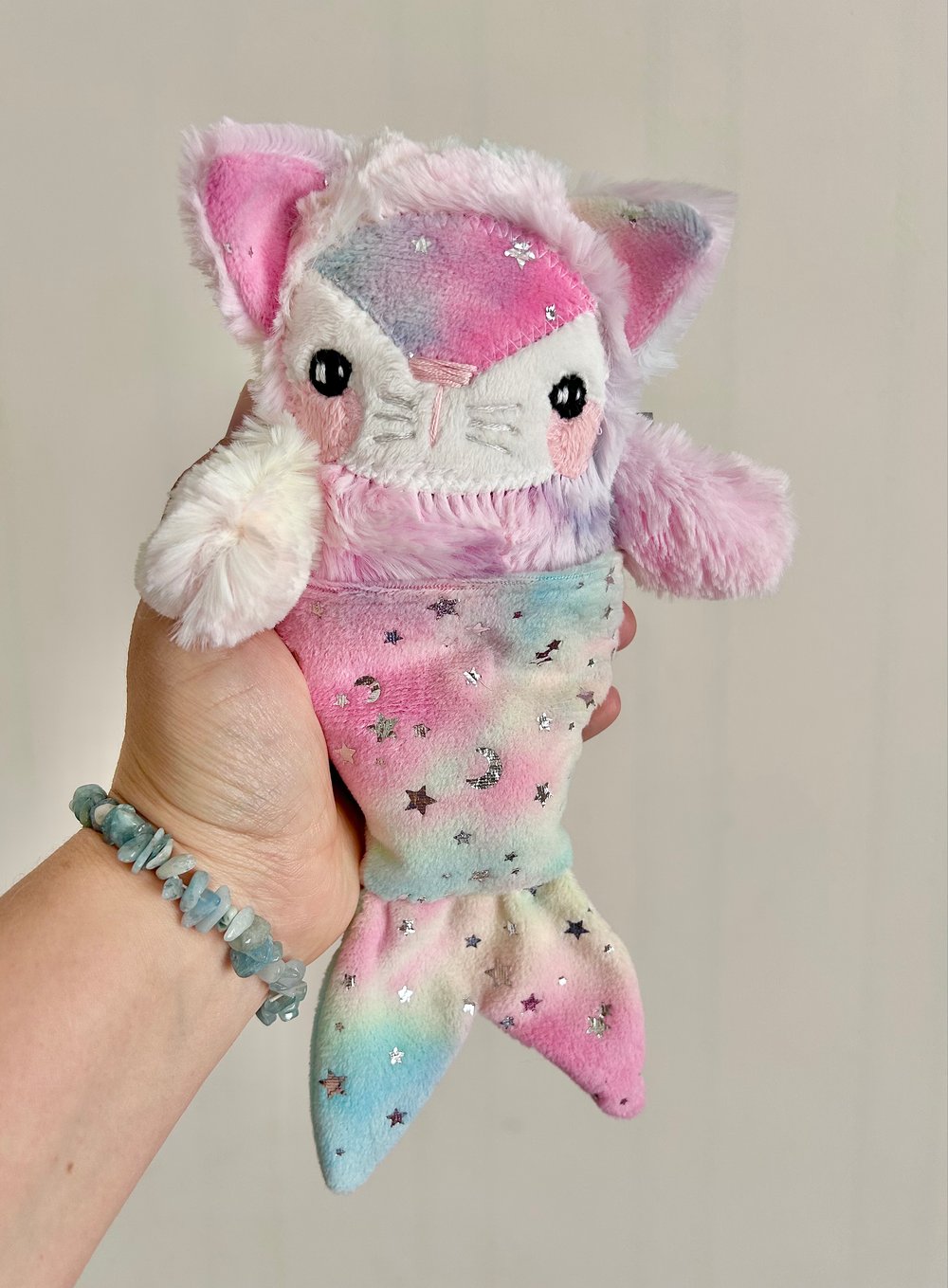 Image of OOAK Sherbet the Baby Purrmaid (11 inches)
