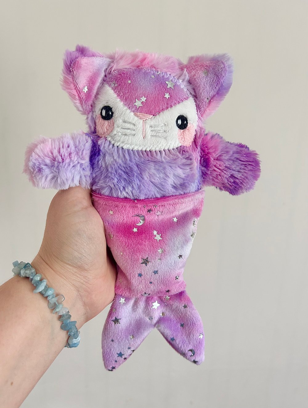 Image of OOAK Mallow the Baby Purrmaid (11 inches)