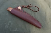 Image 19 of Yakut knife RH blade Hazel tree burl