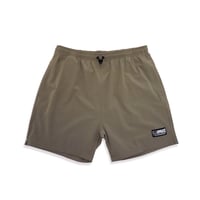 MENS NYLON BEACH SHORTS - DARK GREY