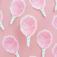 Image 1 of Cotton candy sticker 
